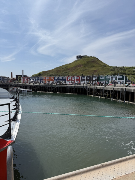 Ankunft auf Helgoland
