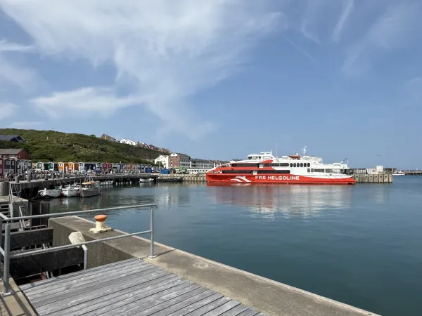 Halunder Jet auf Helgoland