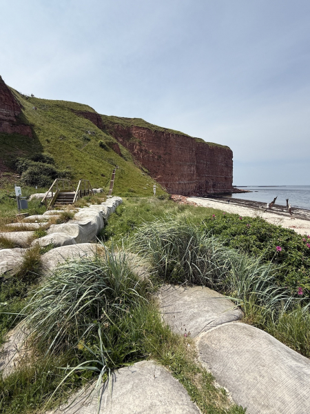 Klippen am Nordstrand