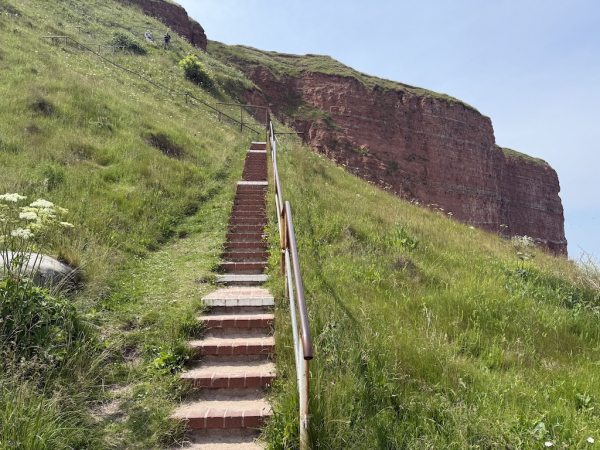 Klippenrandweg Treppe "Jägerstieg"