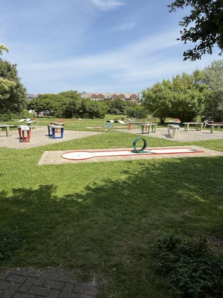 Minigolf am Kurpark Helgoland